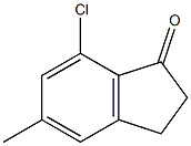 7-氯-5-甲基茚酮,62358-74-1,结构式