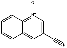 3-cyanoquinoline N-oxide Structure