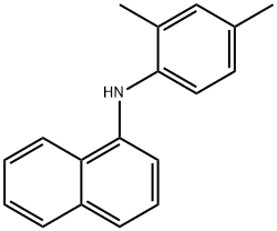 N-(2,4-Dimethylphenyl)naphthalen-1-amine 化学構造式