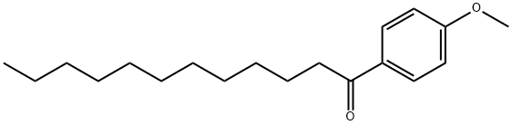 4'-METHOXYDODECANOPHENONE 化学構造式