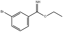 Benzenecarboximidic acid, 3-bromo-, ethyl ester 结构式