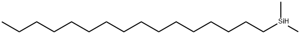 HexadecylDimethylsilane Structure