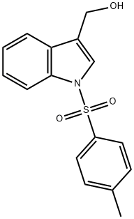 (1-甲苯磺酰-1H-吲哚-3-基)甲醇,67593-11-7,结构式