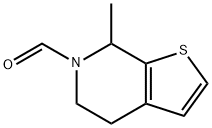 7-Methyl-4,7-dihydrothieno[2,3-c]pyridine-6(5H)-carbaldehyde Structure