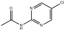 N-(5-Chloropyrimidin-2-yl)acetamide 化学構造式