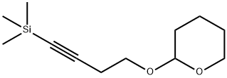 Tetrahydro-2-[[4-(trimethylsilyl)-3-butyn-1-yl]oxy]-2H-Pyran,69361-40-6,结构式