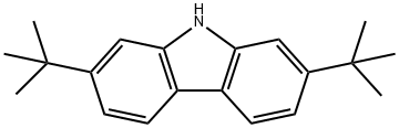 2.7-二叔丁基-9H-咔唑, 69386-35-2, 结构式