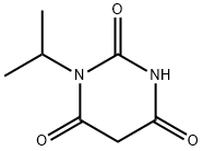 1-isopropylpyrimidine-2,4,6(1H,3H,5H)-trione 化学構造式