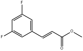(E)-Methyl 3-(3,5-Difluorophenyl)Acrylate Structure