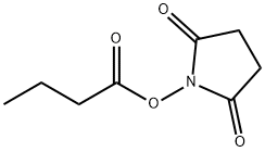 N-succinimidyl butyrate Struktur