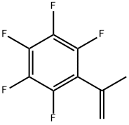 ALPHA-METHYL-2,3,4,5,6-PENTAFLUOROSTYRENE Struktur