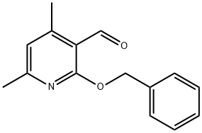 2-(苄氧基)-4,6-二甲基烟醛,721959-71-3,结构式