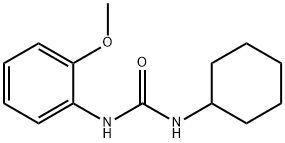 1-CYCLOHEXYL-3-(2-METHOXYPHENYL)UREA Structure