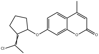 748155-22-8 (E)-7-((2-(1-chloroethylidene)cyclopentyl)oxy)-4-methyl-2H-chromen-2-one