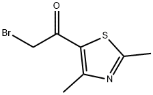 2-bromo-1-(2,4-dimethyl-5-thiazolyl)ethanone Structure