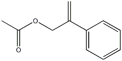 2-phenylallyl acetate Structure