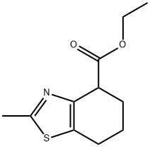 ethyl 2-methyl-4,5,6,7-tetrahydrobenzo[d]thiazole-4-carboxylate Structure