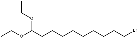 10-bromo-1,1-diethoxydecane Struktur