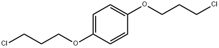 1,4-Bis-(3-chloro-propoxy)-benzene 化学構造式