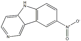 8-NITRO-5H-PYRIDO[4,3-B]INDOLE Struktur