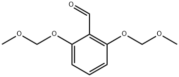 1,3-bis(methoxymethoxy)benzaldehyde Structure