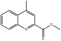 Methyl 4-methylquinoline-2-carboxylate Struktur