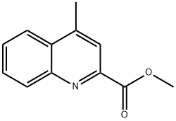 Methyl 4-methylquinoline-2-carboxylate 结构式