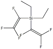 Silane, diethylbis(trifluoroethenyl)-