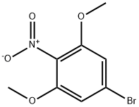 5-bromo-1,3-dimethoxy-2-nitrobenzene 结构式