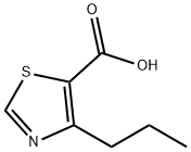 4-PROPYLTHIAZOLE-5-CARBOXYLIC ACID, 81569-65-5, 结构式