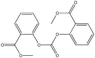 BIS(2-(METHOXYCARBONYL)PHENYL) CARBONATE Structure