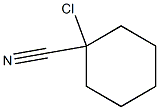 1-chlorocyclohexanecarbonitrile Structure
