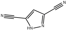 1H-PYRAZOLE-3,5-DICARBONITRILE,847573-68-6,结构式