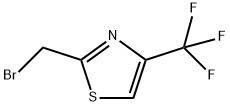 2-(bromomethyl)-4-(trifluoromethyl)Thiazole,852854-41-2,结构式