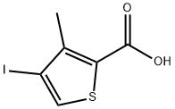 4-Iodo-3-methylthiophene-2-carboxylic acid 结构式