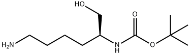 N-BOC-L-LYSINOLN-BOC-L-赖氨酸, 85535-54-2, 结构式