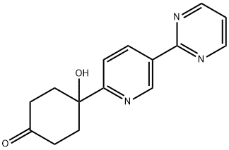 4-hydroxy-4-(5-(pyrimidin-2-yl)pyridine-2-yl) cyclohexanone