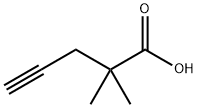 2,2-dimethyl-4-Pentynoic acid Structure