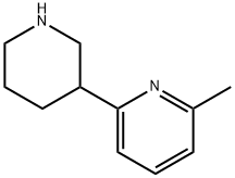 2-methyl-6-(3-piperidinyl)Pyridine Structure