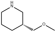 (3R)-3-(Methoxymethyl)-piperidine HCl Struktur