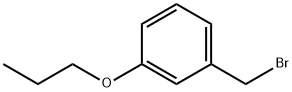 1-(溴甲基)-3-丙氧基苯 结构式