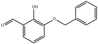 3-(benzyloxy)-2-hydroxybenzaldehyde Struktur