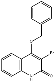 4-(benzyloxy)-3-bromoquinolin-2(1H)-one