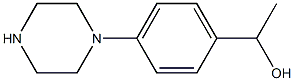 1-(4-(piperazin-1-yl)phenyl)ethanol 结构式