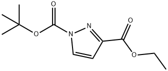 1-(叔丁基)-3-乙基-1H-吡唑-1,3-二羧酸酯, 870532-76-6, 结构式