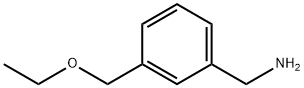 (3-(Ethoxymethyl)phenyl)methanamine 结构式
