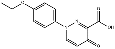 1-(4-Ethoxy-phenyl)-4-oxo-1,4-dihydro-pyridazine-3-carboxylic acid Structure