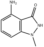 4-amino-1-methyl-1,2-dihydro-indazol-3-one Structure