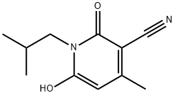 6-Hydroxy-1-isobutyl-4-methyl-2-oxo-1,2-dihydro-pyridine-3-carbonitrile|6-羟基-4-甲基-1-(2-甲基丙基)-2-氧代-1,2-二氢吡啶-3-腈