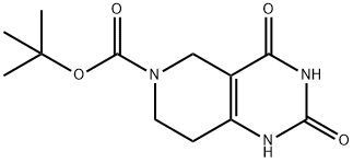 tert-butyl 2,4-dihydroxy-5H,6H,7H,8H-pyrido[4,3-d]pyrimidine-6-carboxylate, 880257-39-6, 结构式